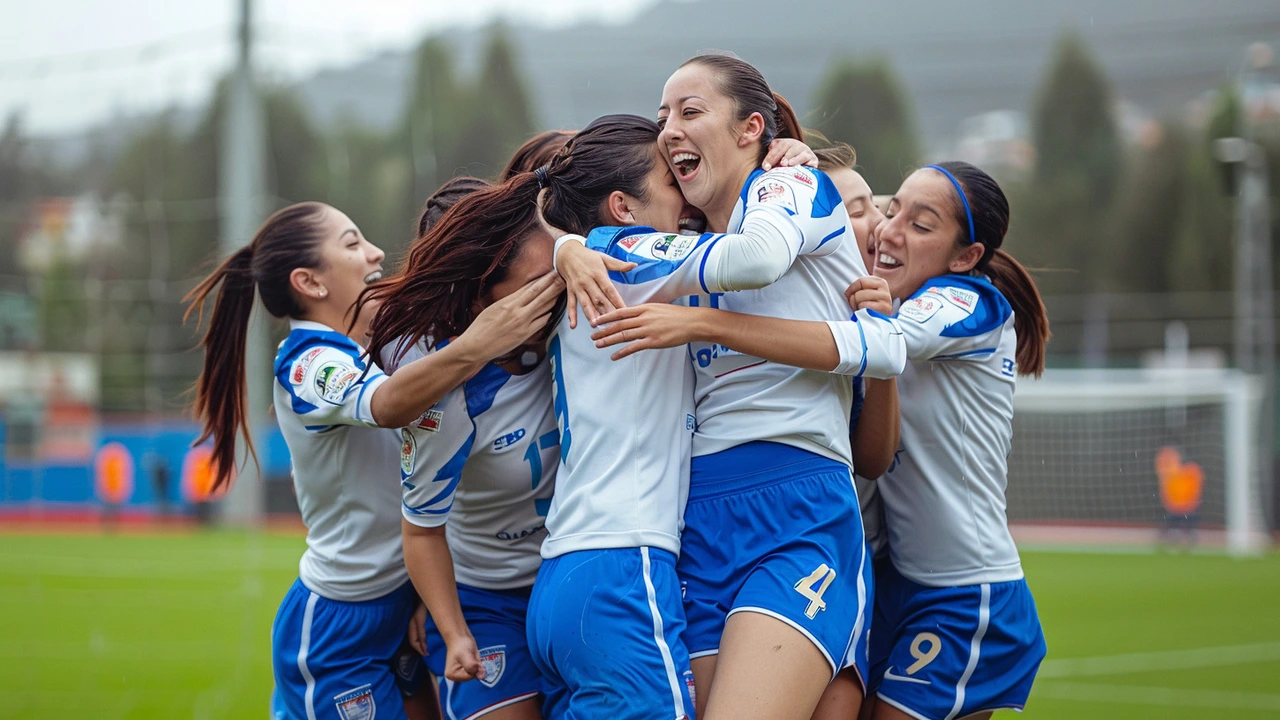 Triunfo aplastante de Universidad Católica sobre Palestino con triplete de Agustina Heyermann en el Campeonato Femenino