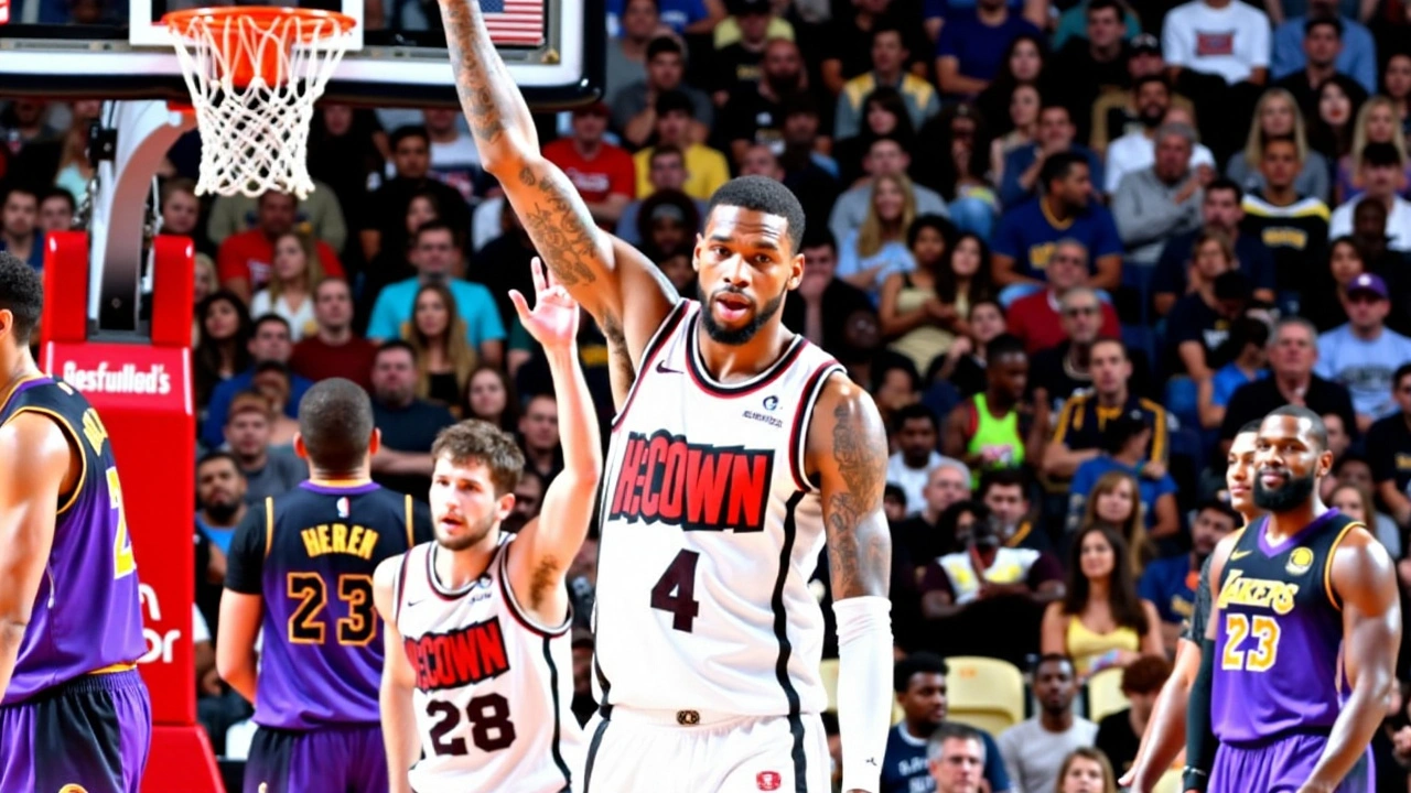 Victoria dramática de Houston Rockets ante Los Angeles Lakers en intenso partido de la NBA