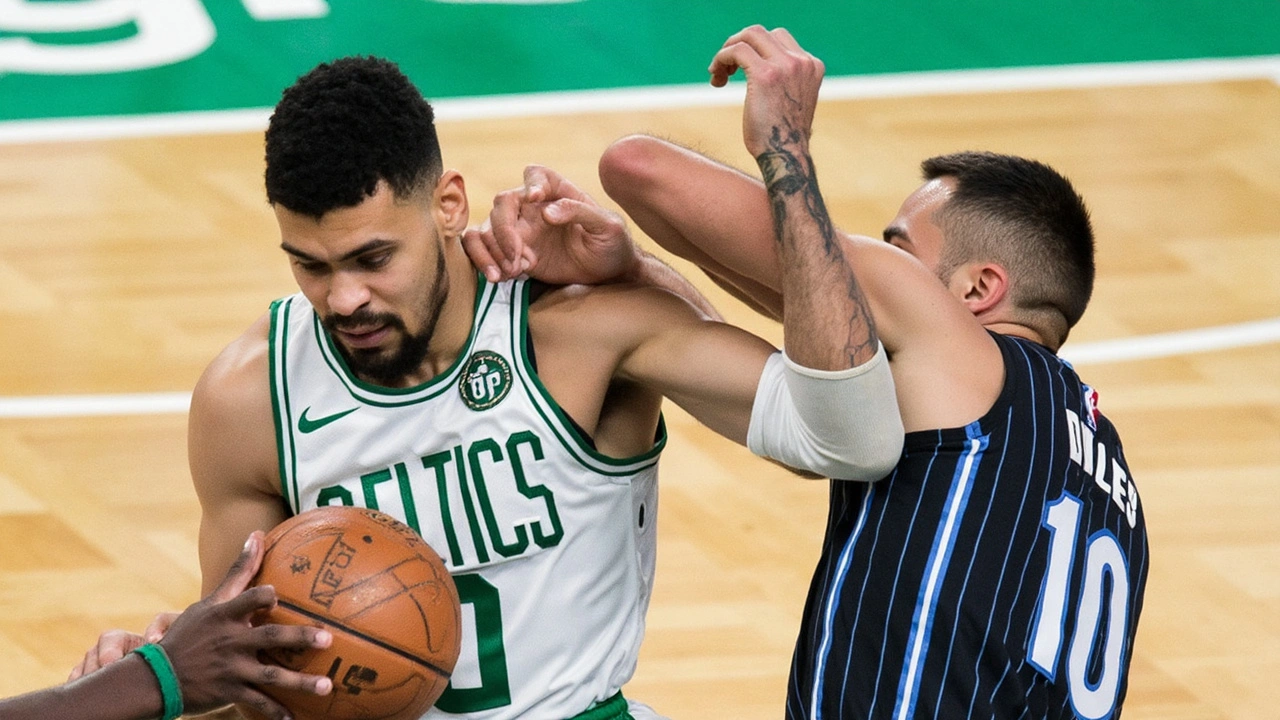 Celtics aplastan a Magic en Game 5: Tatum brilla con 35 puntos y Boston avanza en playoffs