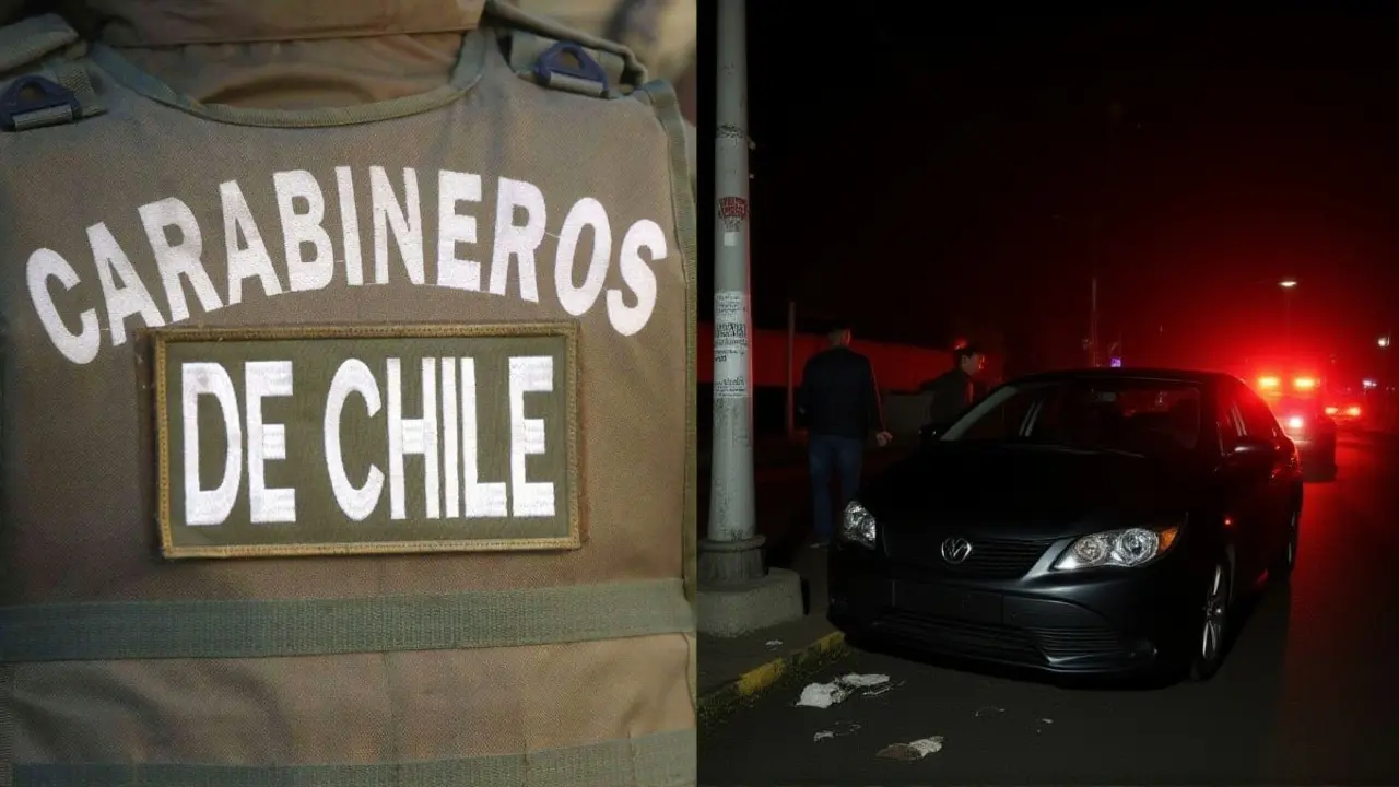 Carabineros baja a 7 funcionarios tras fatal choque con Uber en Santiago